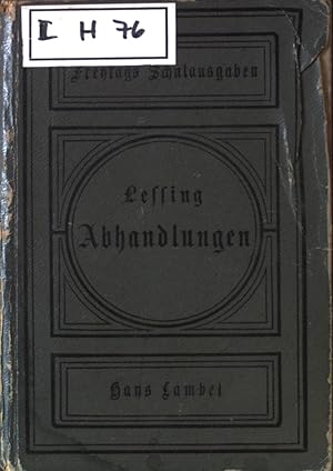 Bild des Verkufers fr Abhandlungen ber die Fabel zum Verkauf von books4less (Versandantiquariat Petra Gros GmbH & Co. KG)