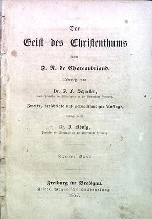 Seller image for Der Geist des Christenthums. Bd. 2. for sale by books4less (Versandantiquariat Petra Gros GmbH & Co. KG)