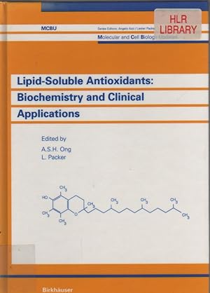 Imagen del vendedor de Lipid-Soluble Antioxidants: Biochemistry and Clinical Applications (Molecular and Cell Biology Updates) a la venta por Biblio Pursuit