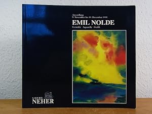 Seller image for Emil Nolde. Gemlde, Aquarelle, Grafik. Ausstellung Galerie Neher, Essen, 09. November bis 19. Dezember 1991 for sale by Antiquariat Weber