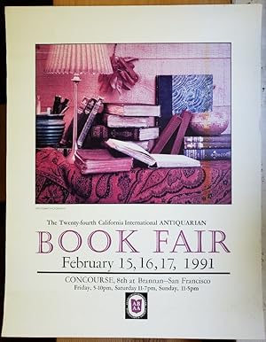 Original Book Fair Poster - "Twenty-fourth California International Antiquarian Book Fair, San Fr...