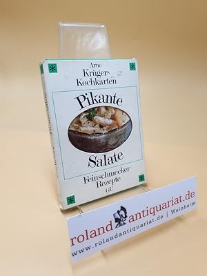 Bild des Verkufers fr Arne Krgers Kochkarten ; Pikante Salate ; Feinschmecker Rezepte ; 1 zum Verkauf von Roland Antiquariat UG haftungsbeschrnkt