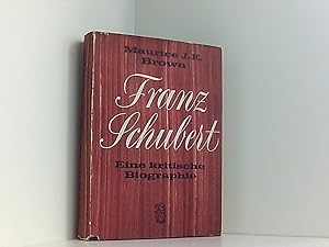 Bild des Verkufers fr Schubert. Eine kritische Biographie. zum Verkauf von Book Broker