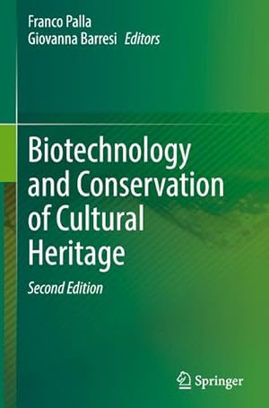 Bild des Verkufers fr Biotechnology and Conservation of Cultural Heritage zum Verkauf von AHA-BUCH GmbH
