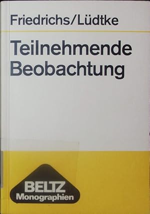 Immagine del venditore per Teilnehmende Beobachtung. Einfhrung in die sozialwissenschaftliche Feldforschung. venduto da Antiquariat Bookfarm