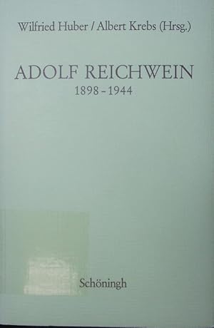 Bild des Verkufers fr Adolf Reichwein. 1898 - 1944 ; Erinnerungen, Forschungen, Impulse. zum Verkauf von Antiquariat Bookfarm