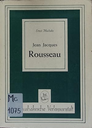 Seller image for Jean Jacques Rousseau. for sale by Antiquariat Bookfarm