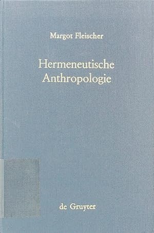Seller image for Hermeneutische Anthropologie. Platon, Aristoteles. for sale by Antiquariat Bookfarm
