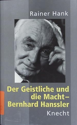 Seller image for Der Geistliche und die Macht - Bernhard Hanssler. for sale by Antiquariat Bookfarm