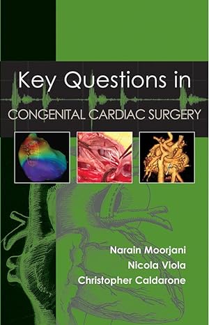 Bild des Verkufers fr Key Questions in Congenital Cardiac Surgery zum Verkauf von moluna