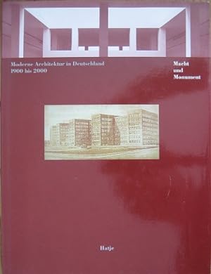 Seller image for Moderne Architektur in Deutschland 1900 - 2000. Macht und Monument. for sale by Antiquariat Bernd Preler