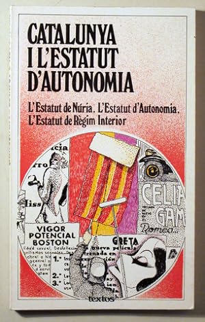 Immagine del venditore per CATALUNYA I L'ESTATUT D'AUTONOMIA - Barcelona 1976 venduto da Llibres del Mirall