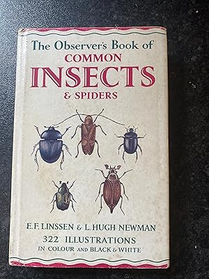 Seller image for The Observer's Book of Common Insects and Spiders for sale by Mrs Middleton's Shop and the Rabbit Hole