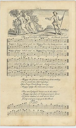 (21) The Careless Shepperd, the musick by Corelli [&] (22) A Song in the Colombine Courtezan. Fro...