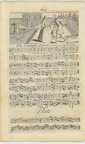 (81) The Northern Lass set to Musick by Mr. W[illia]m Fisher of Hereford [&] (82) The Grateful Lo...