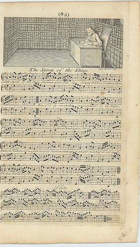 (83) The Syren of the Stage [&] (84) Celia Sighing. From: Calliope or English Harmony A Collectio...