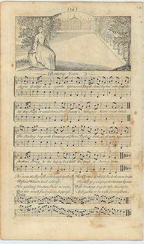 (11) The Maids Petition [&] (12) Bonny Jean. From: Calliope or English Harmony A Collection of th...