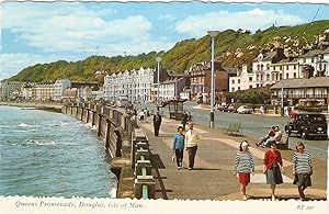 Isle Of Man Douglas Queen's Promenade 1970 Postcard