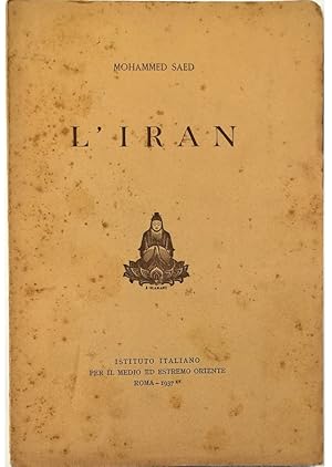 Imagen del vendedor de L'Iran a la venta por Libreria Tara