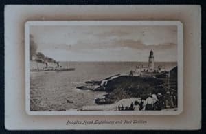 Lighthouse Postcard Douglas Head Isle Of Man Vintage View