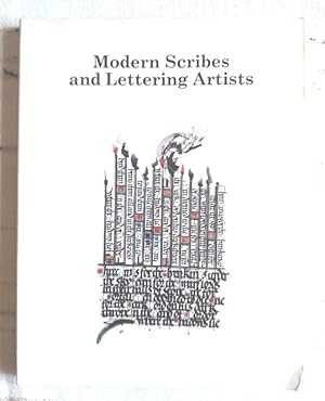 Seller image for Modern Scribes and Lettering Artists for sale by Structure, Verses, Agency  Books