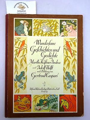 Imagen del vendedor de Wundersame Geschichten und Gedichte. Mit Bildern von Gertrud Caspari a la venta por Chiemgauer Internet Antiquariat GbR