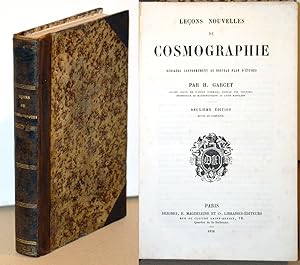 LEÇONS NOUVELLES DE COSMOGRAPHIE 2e édition revue et corrigée, 1856.