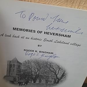 Imagen del vendedor de Memories of Heversham: A look back at an historic South Lakeland village a la venta por Brogden Books