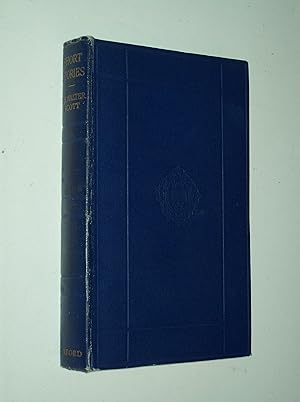 Imagen del vendedor de Short Stories by Sir Walter Scott [The World's Classics 414] a la venta por Rodney Rogers