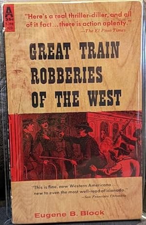 Imagen del vendedor de Great Train Robberies of the West a la venta por Retrograde Media