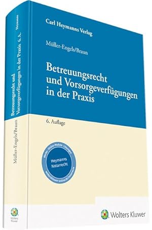 Seller image for Betreuungsrecht und Vorsorgeverfgungen in der Praxis for sale by AHA-BUCH GmbH