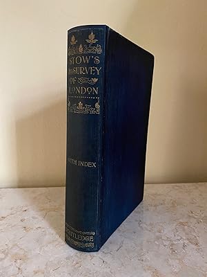 Immagine del venditore per London Under Elizabeth: A Survey | A Svrvay (Survey) of London | Contaying the Originall, Antiquity, Increase, Moderne Estate, and Description of that Citie, Written in the Year 1598 venduto da Little Stour Books PBFA Member