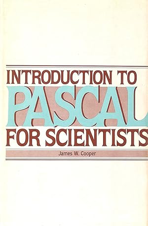 Introduction to PASCAL for Scientists