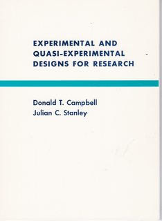 Experimental and Quasi-Experimental Designs for Research