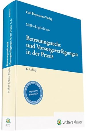 Seller image for Betreuungsrecht und Vorsorgeverfgungen in der Praxis for sale by Rheinberg-Buch Andreas Meier eK