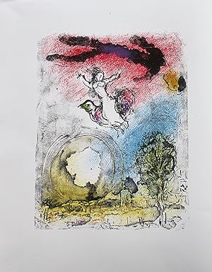 Bild des Verkufers fr La Posie. With an original lithograph by Chagall. zum Verkauf von Marninart, Inc (ABAA - ILAB)