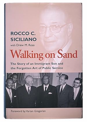 Imagen del vendedor de Walking on Sand: The Story of an Immigrant Son and the Forgotten Art of Public Service a la venta por Black Falcon Books