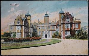 Aston Hall Postcard Vintage Birmingham 1906
