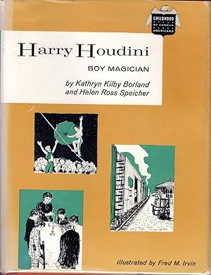 Image du vendeur pour Harry Houdin: Boy Magician (Chhildhood of Famous Americans Series) mis en vente par Dorley House Books, Inc.
