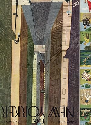 Bild des Verkufers fr The New Yorker Magazine, July 5, 1947 zum Verkauf von Dorley House Books, Inc.
