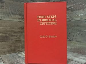 Seller image for First Steps in Biblical Criticism (STUDIES IN ANCIENT JUDAISM) for sale by Archives Books inc.