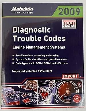 Seller image for Diagnostic Trouble Codes, Engine Management Systems, Domestic Vehicles 1997-2009 for sale by Gordon Kauffman, Bookseller, LLC