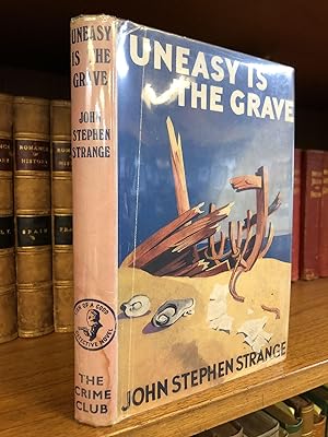 Imagen del vendedor de UNEASY IS THE GRAVE a la venta por Second Story Books, ABAA