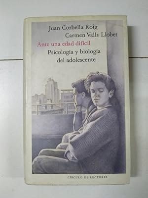 Imagen del vendedor de Ante una edad difcil a la venta por Libros Ambig