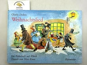 Seller image for Weihnachtslied : die Christnachts-Geistergeschichte als Bilderbuch mit Musik. Charles Dickens. In der Bearbeitung von Kenneth Lillington. Mit Illustrationen von Annabel Spenceley. Deutsch von Max Kruse for sale by Chiemgauer Internet Antiquariat GbR