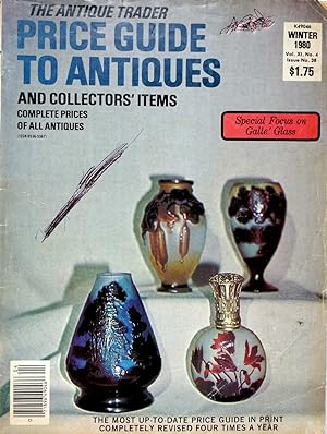 Image du vendeur pour The Antiques Trader: Price Guide To Antiques Winter 1980 mis en vente par Kayleighbug Books, IOBA