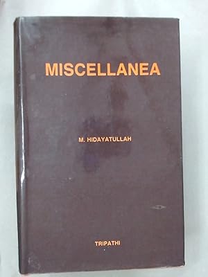 Seller image for Miscellanea. The Pick of the Four Judge's Miscellanies and Later Writings. for sale by Plurabelle Books Ltd