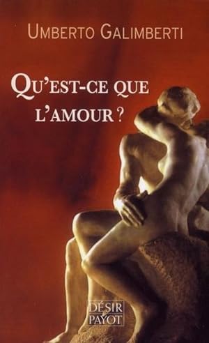 Bild des Verkufers fr Qu'est-ce que l'amour ? zum Verkauf von Chapitre.com : livres et presse ancienne