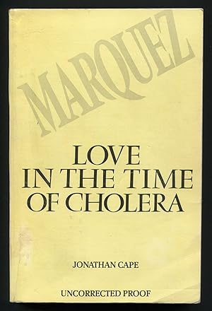 Bild des Verkufers fr Love in the Time of Cholera zum Verkauf von Between the Covers-Rare Books, Inc. ABAA