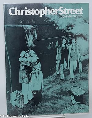 Bild des Verkufers fr Christopher Street: vol. 1, #5, November 1976 zum Verkauf von Bolerium Books Inc.
